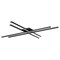 Dweled Parallax 42in LED Flush Mount 3-CCT 2700K-3000K-3500K Set to 3000K in Black FM-731 - alternate 5